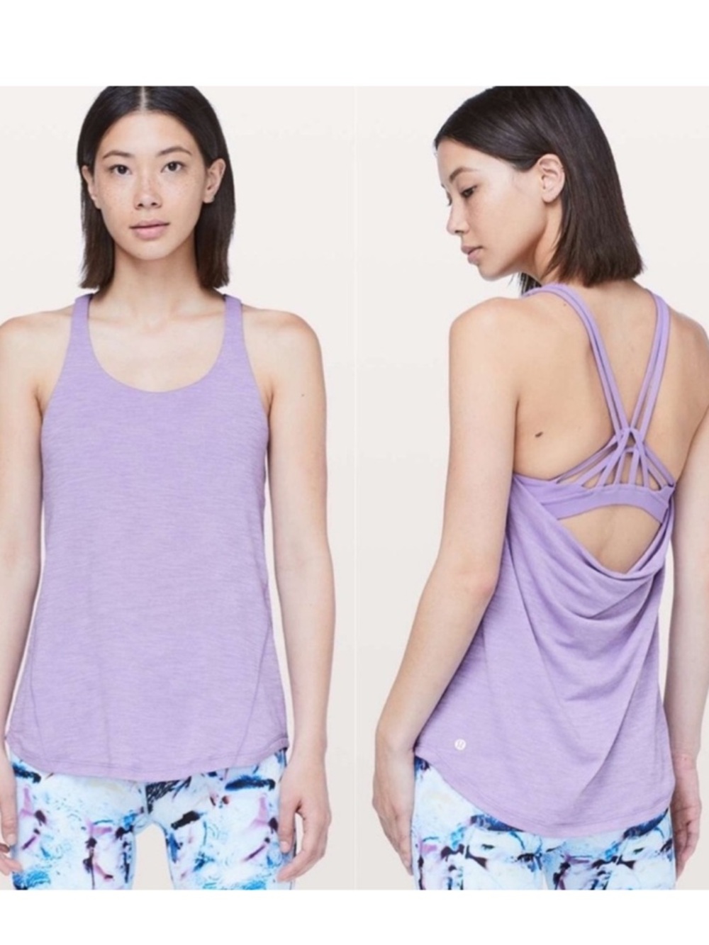 Lululemon Movement To Movements 2 & 1 Tank - Iris